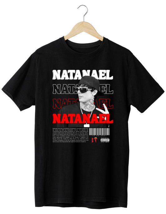 Natanael Cano Camiseta Unisex | Negro