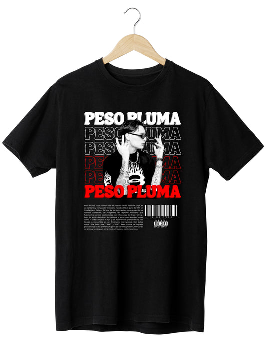 Peso Pluma Camiseta Unisex | Negro