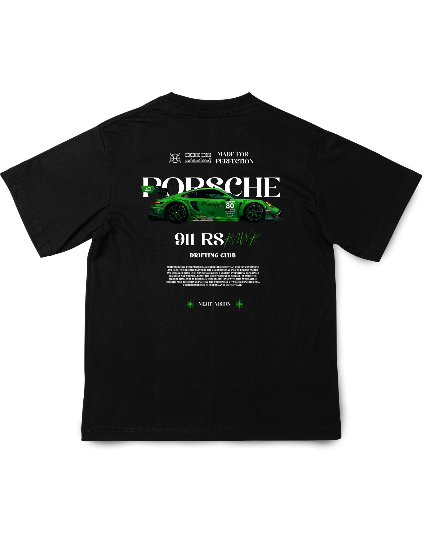 Porsche Verde | Negro