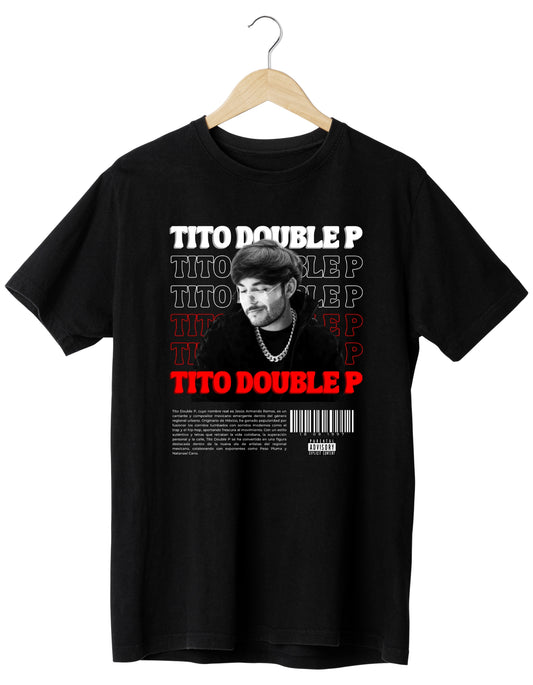 Tito Double P Camiseta Unisex | Negro